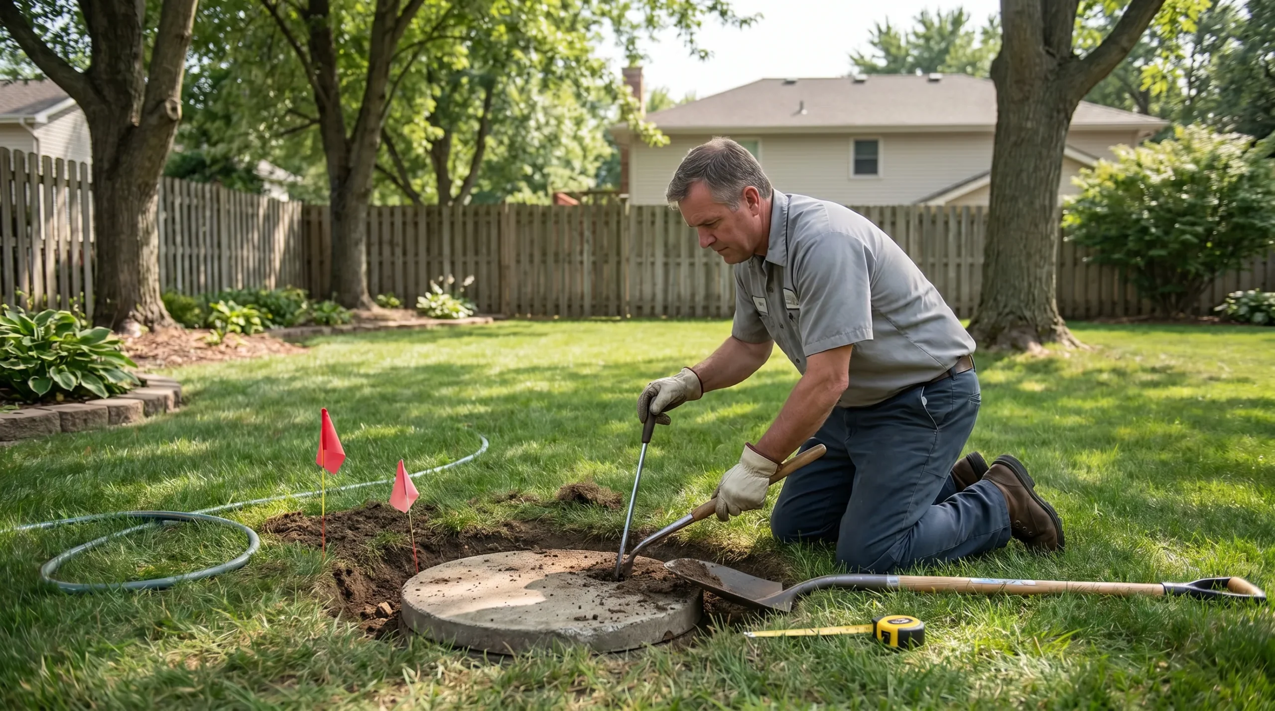 How Do I Find the Lid to My Septic Tank