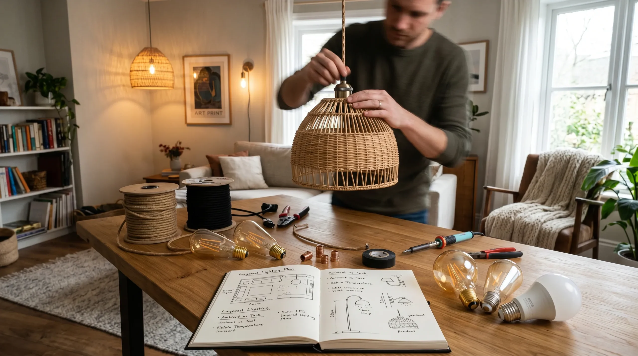 How to Make a Lighting at Home