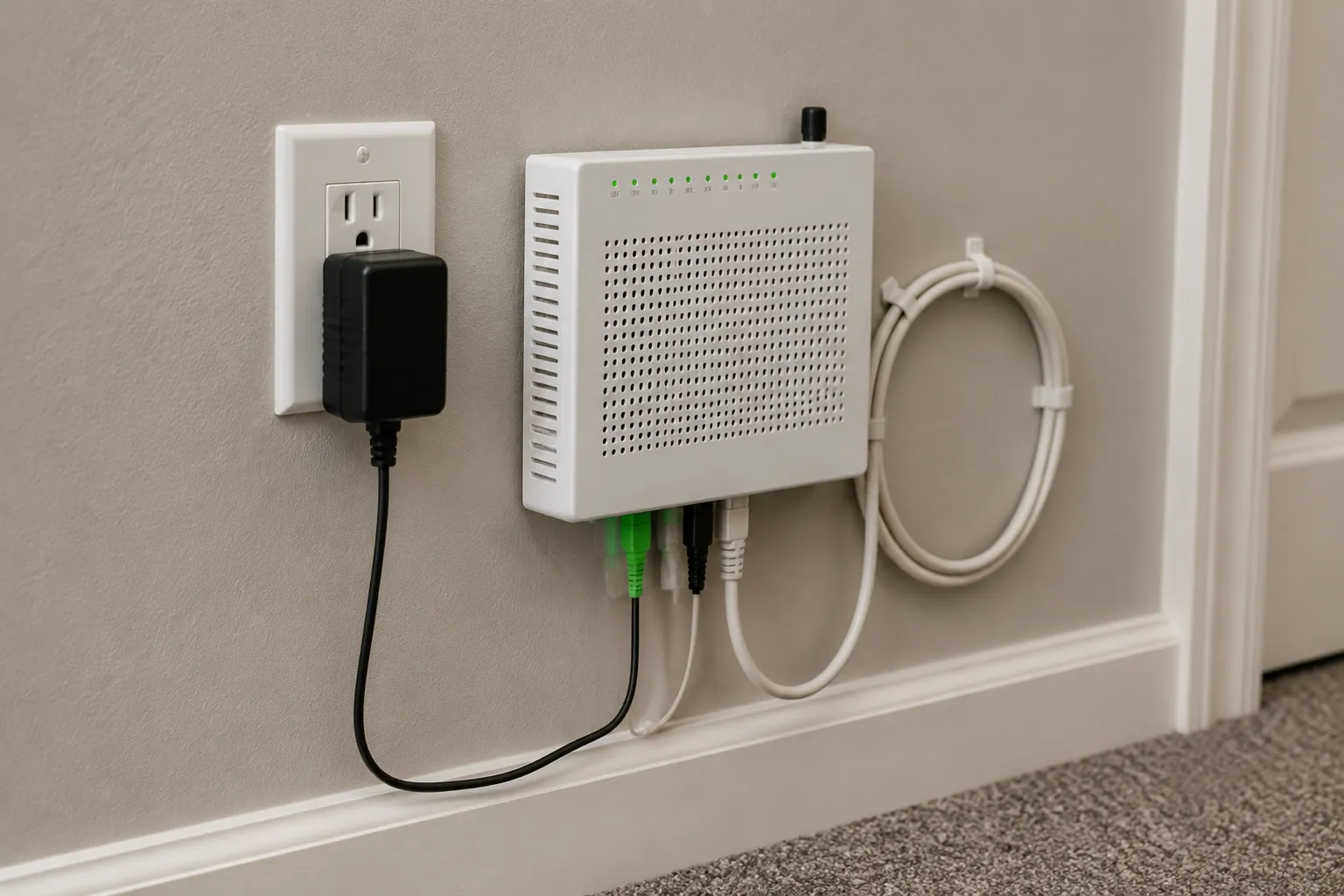 What Is the Adtran Box Plugged Into the Wall